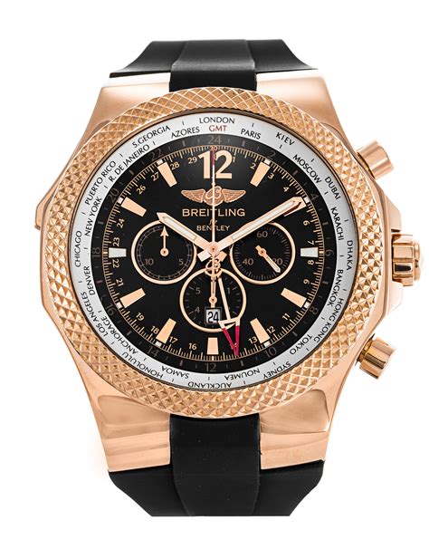 breitling bentley gmt gold|used breitling bentley gold watches.